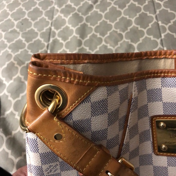 Auth Louis Vuitton damier azur galleria pm - Picture 4 of 16
